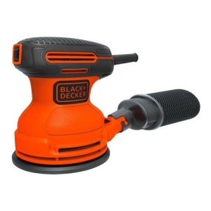 Lijadora Roto Orbital 5 Black + Decker 180w Color Naranja