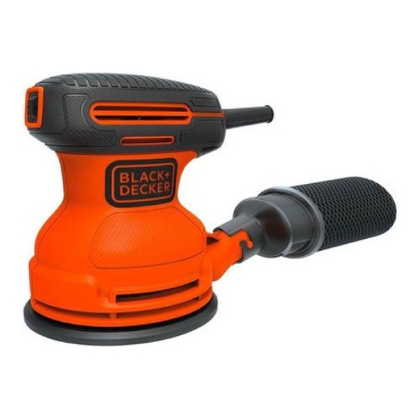 Lijadora Roto Orbital 5 Black + Decker 180w Color Naranja