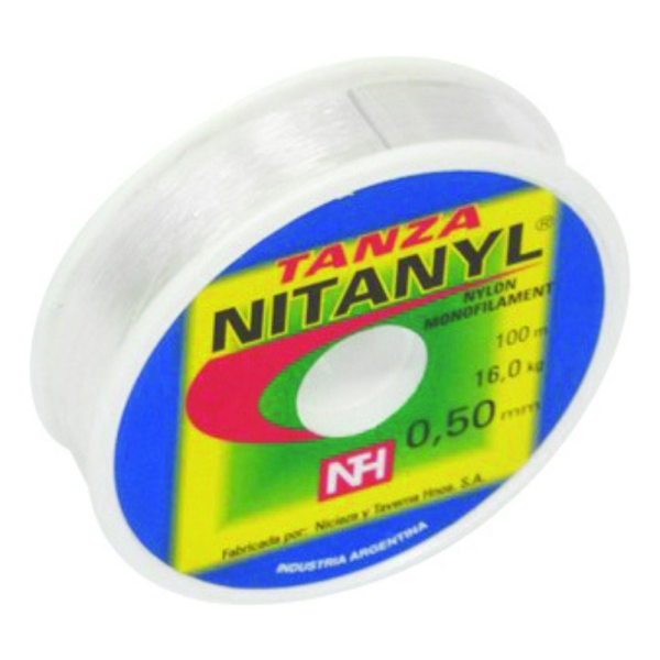 Tanza P/pes Transp.0.50mm Carr.100mt.(vta Mult 12) Nitanyl