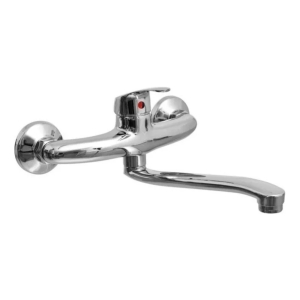 Monocomando Cocina Pared 20cm Rimontti 35 Mm Pico Bajo 50473