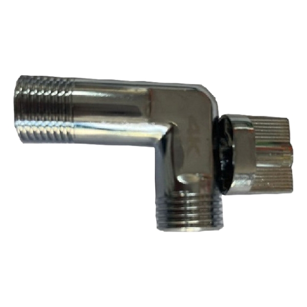 Canilla Metalica Llave Paso 1/2 A 1/2 80g 4k Caja Fina