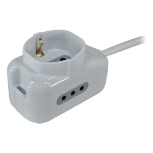 Alargue 1 Schuko + 2 Mod 3mts 3x1mm 203074-3m Naf
