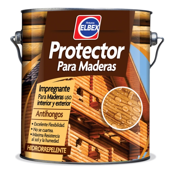 0,9l Protector Para Madera Interior Exterior Elbex Colores! - Imagen 7