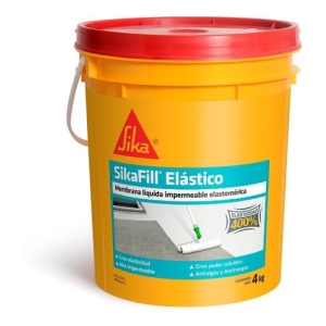 Membrana Líquida Sikafill Elástico 4 Kg Color Verde