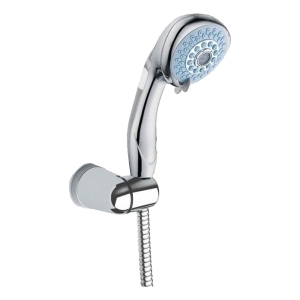 Ducha 1,5 Gris En Blister Base Movil E1808