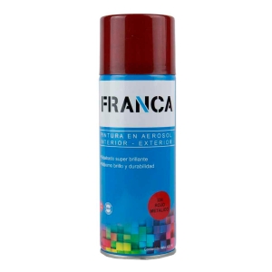 Esmalte Aerosol Rojo Metalizado 400ml. Ref.334 Franca