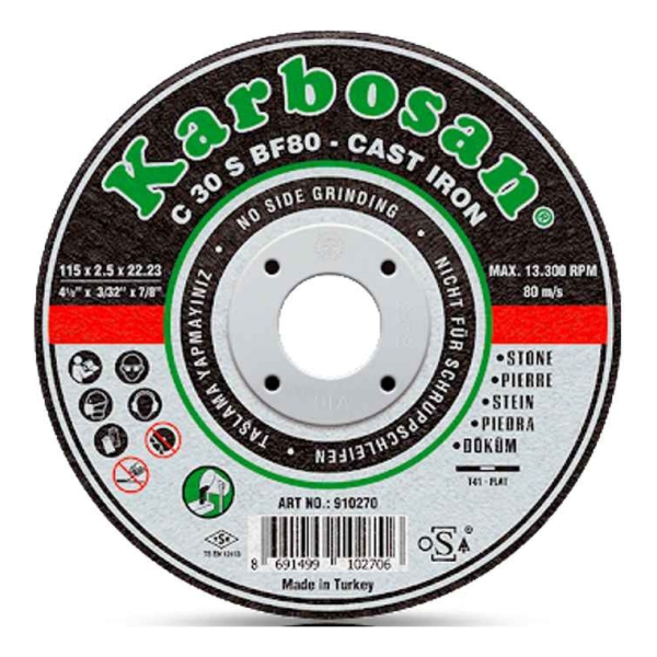 Disco Corte Marmol 4.1/2 Karbosan