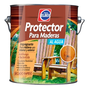 Protector Para Madera Al Agua 3.6lt Elbex P G