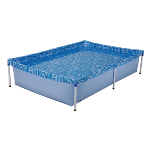 Pileta Estructural Rectangular Mor 001002 Con Capacidad De 1000 Litros 1.26x1.89 M
