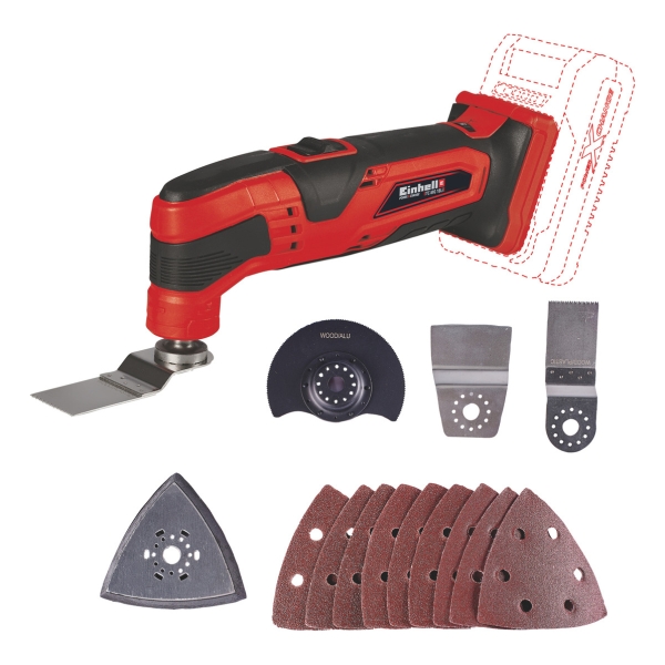 Multiherramienta Inalámbrica Einhell Tc-mg 18 Li-solo