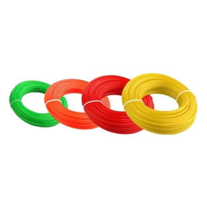 Tanza Bordeadora 2.7x188mtrs 1.36kg Cuadrada Rojo Wokin