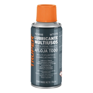 Aerosol Spray Aflojatodo Antioxido 176ml Truper Wt-175