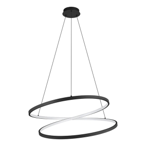 Lámpara Colgante Led 42w Cálida O70x150cm Ruotale