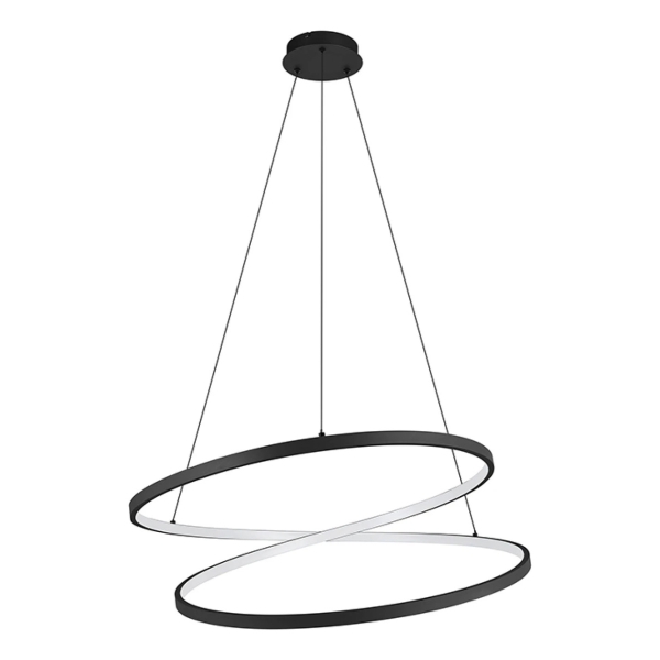 Lámpara Colgante Led 42w Cálida O70x150cm Ruotale