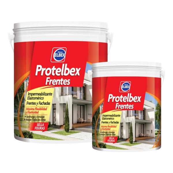 20k + 4k Impermeabilizante Para Exterior Protelbex Frentes