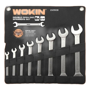 Llave Combinada Doble Boca Juego 8pcs Wokin Industrial