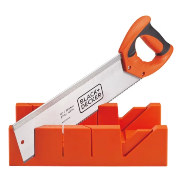 Caja Ingletadora Black+decker Con Serrucho 14