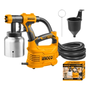 Pistola De Pintar C/tacho Alum. Spg5008-2 550w 800ml Ingco
