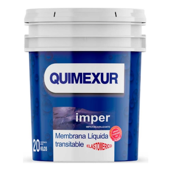 Quimex 20k Impermeabilizante Membrana Líquida Transitable