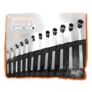 Llave Combinada Doble Corona Juego 12pcs Wokin Industrial