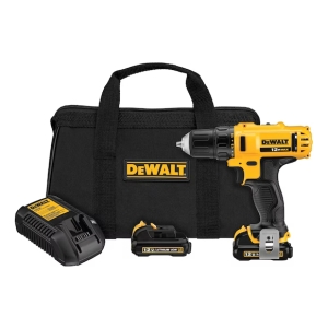 Taladro Atornillador Inalámbrico De 10mm Dewalt Dcd710