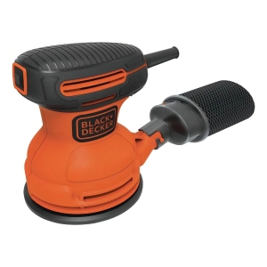 Lijadora Roto Orbital 5 Black + Decker 180w Color Naranja