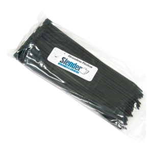 Zuncho Plastico Negro 300x7.0mm Uv(54,5kg) Slender Bol.x100u