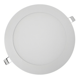 Panel Plafon Led Embutir Redondo 24w Luz Fria 6500k Candela