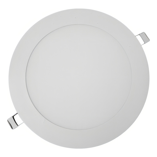 Panel Plafon Led Embutir Redondo 24w Luz Fria 6500k Candela