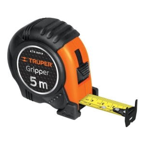 Cinta Métrica Contra Impacto 5m X 1 Truper Fh-5m Profesional
