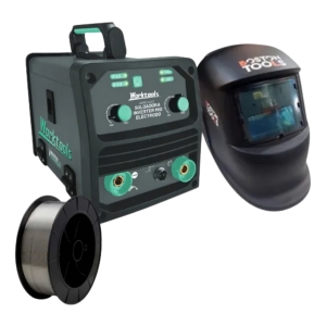 Soldadora Inverter Mig Worktools 140amp Mascara Y Alambre