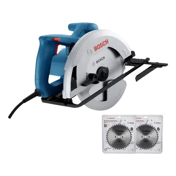 Sierra Circular 7.1/4 1300w Bosch Gks130 + 2 Discos De Reg!