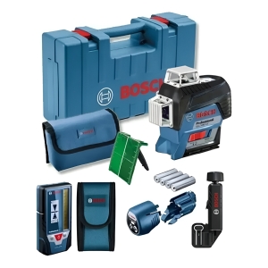 Nivel Láser De Líneas 360o Bosch Gll 3-80cg+receptor Lr7