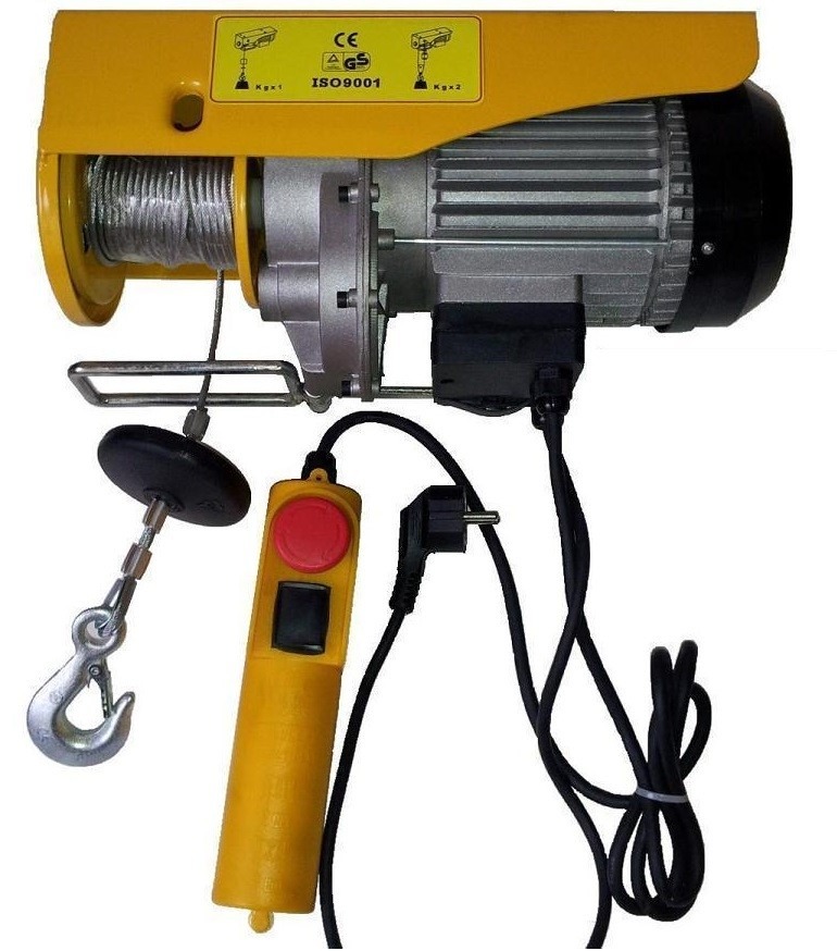 Aparejo Electrico 400kg 950w 6mt De Linga De Acero 11971 !