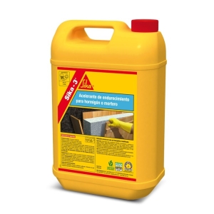 5kg Sika 3 Acelerante Endurecimiento De Hormigon O Morteros