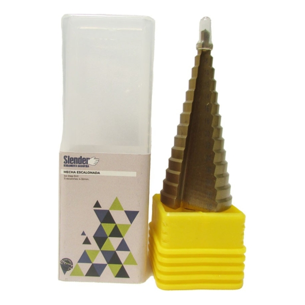 Mecha Escalonada Titanio 4-32mm 15-escalones Slender P G