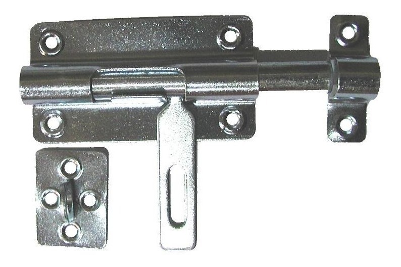 Pasador Máuser 90mm Con Porta Candado Puerta Código Pm90