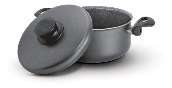 Cacerola C/asas 18cm. Starflon Paris Negro Tramontina 20520/