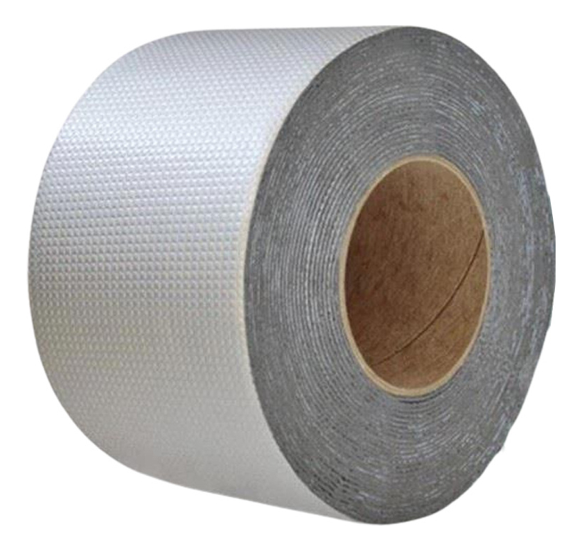 Membrana Aluminizada Caucho Adhesiva 6cm X 10mts P G