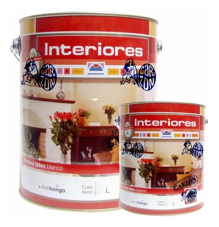 20l + 4l Pintura Elbex Interior Antihongos Superlavable !