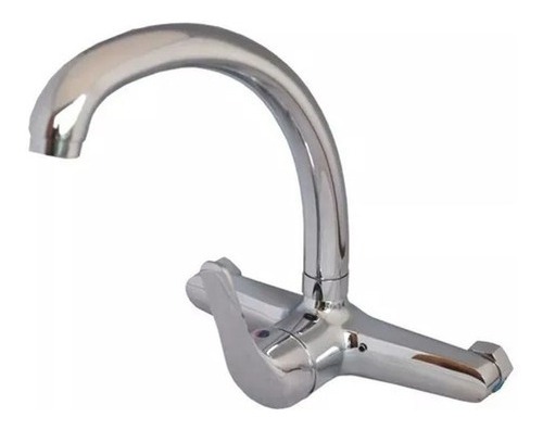 Monocomando Pared Pico Alto 15 Cm Marca Genebre