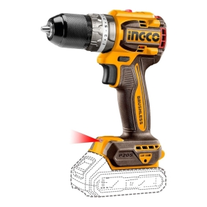 Atornillador Taladro Percut 60nm Bl A Bateria 20v 13mm Ingco