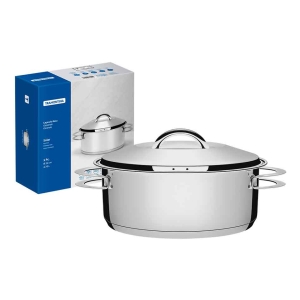 Cacerola C/asas Y Tapa 24cm./4.7lt. Solar Tramontina 62503/2