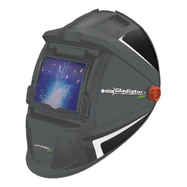 Mascara Careta De Soldar Gladiator Ms802l Con Luz Led Color