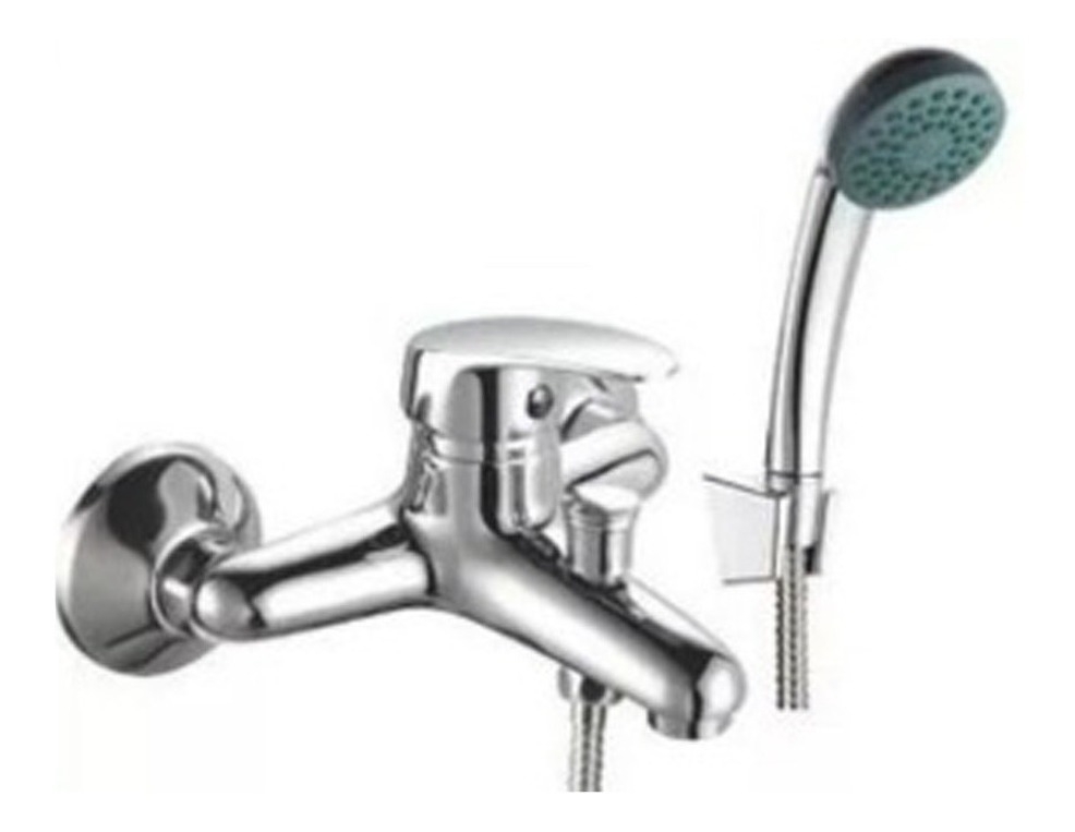 Monocomando Ducha 35mm Italiana 5 Años De Garantia + Acc