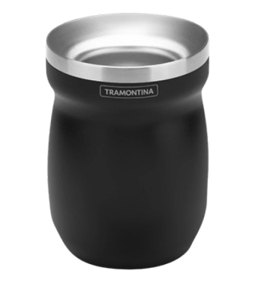 Mate Tramontina En Acero Inoxidable 240ml Tf1489 Libre D Bpa - Imagen 2