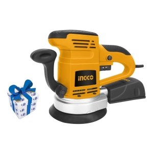 Lijadora Roto Orbital Ingco 450w 150mm 13000rpm + Regalo
