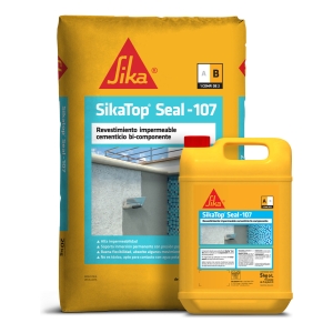 25 Kg Sika Sikatop Seal 107 Revestimiento Impermeable!