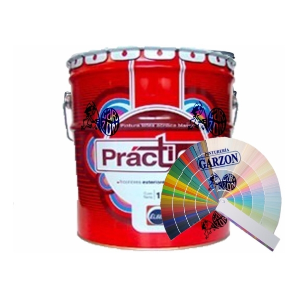 18l Pintura Elbex Latex Int Ext Con Color Pastel A Eleccion!