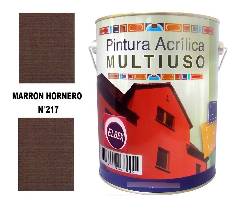 4lt Pintura Color Multiuso Elbex Pam 33 Colores A Eleccion - Imagen 19